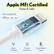 Apple MFi Certified
Faster & Safer
Fully Compatible With
Made for iPhone | iPad | iPod
- Rapid Charging
- Protects Your Device
- Extends Battery Lifespan