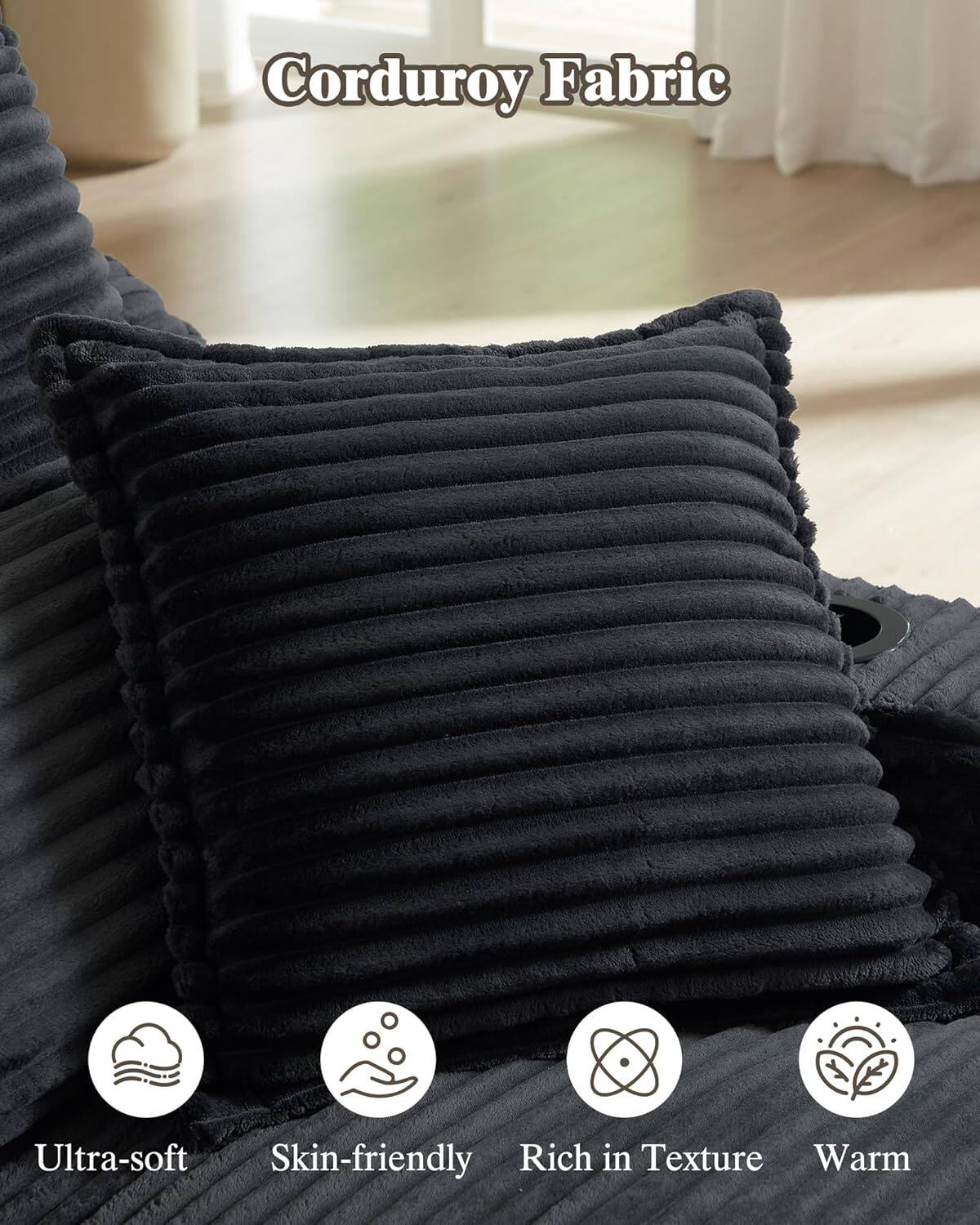 Corduroy Fabric

- Ultra-soft
- Skin-friendly
- Rich in Texture
- Warm