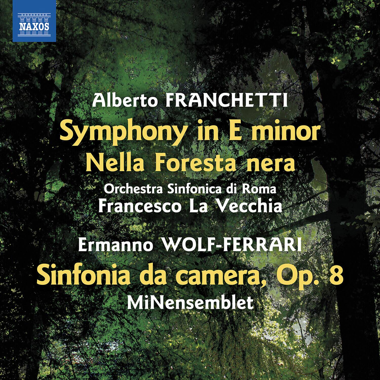 Orchestra Sinfonica di Roma - Franchetti: Symphony in E minor; Nella Foresta nera; Wolf-Ferrari: - COMPACT DISCS [CD] price history on PriceWatchPro