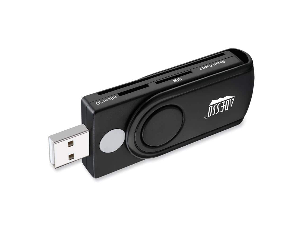 Adesso - SCR-200 Smart Card Reader SCR200 - false