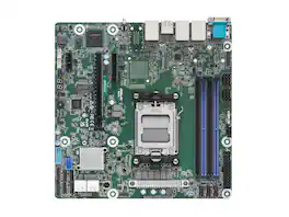 ASRock - Rack Micro-ATX Server Motherboard Single Socket AMD Ryzen 7000 Series Processors (LGA 1718)