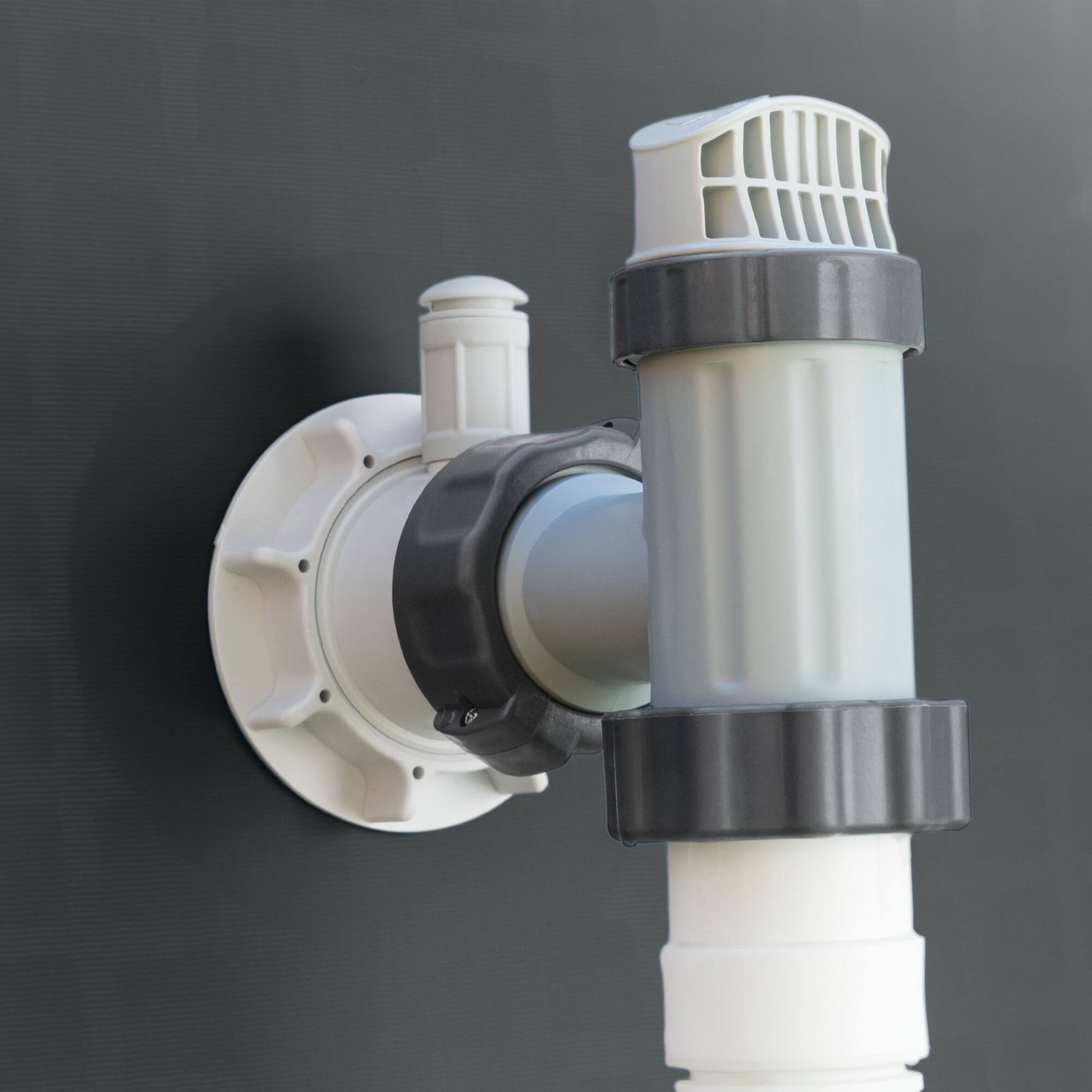 Alt View 11. Intex - Frame Above Ground Pool Set w Pump.