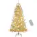 Alt View 2. Resenkos - Resenkos 6-Ft Pre-Lit Snow Flocked Artificial Christmas Tree - 81 Sphere Lights, Green/White - Green.