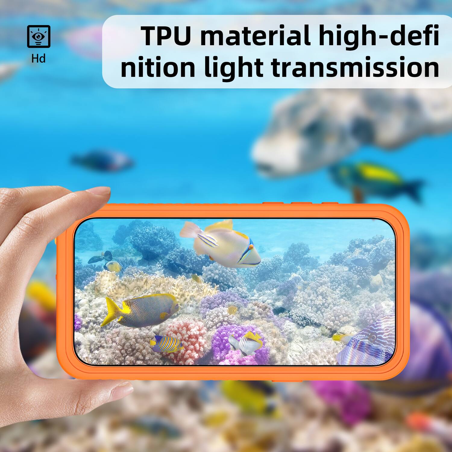 TPU material high-definition light transmission