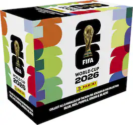 Panini - 2026 FIFA World Cup Sticker Box 25-Count