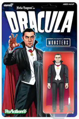 Super7 - Universal Monsters - ReAction+ Wv1 - Dracula - COLLECTIBLES - Multicolor