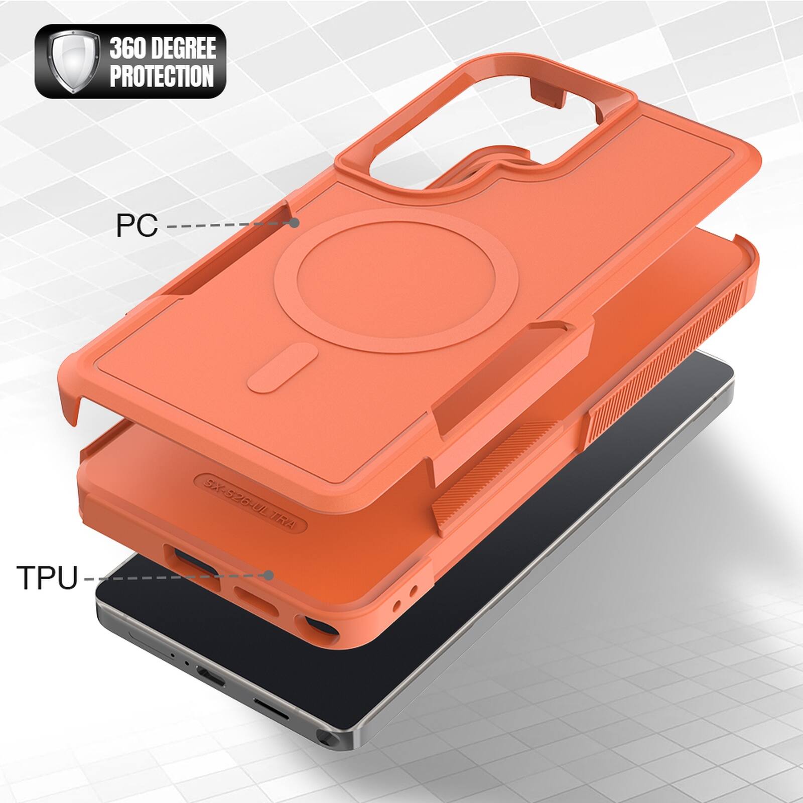 360 Degree Protection PC X TPU