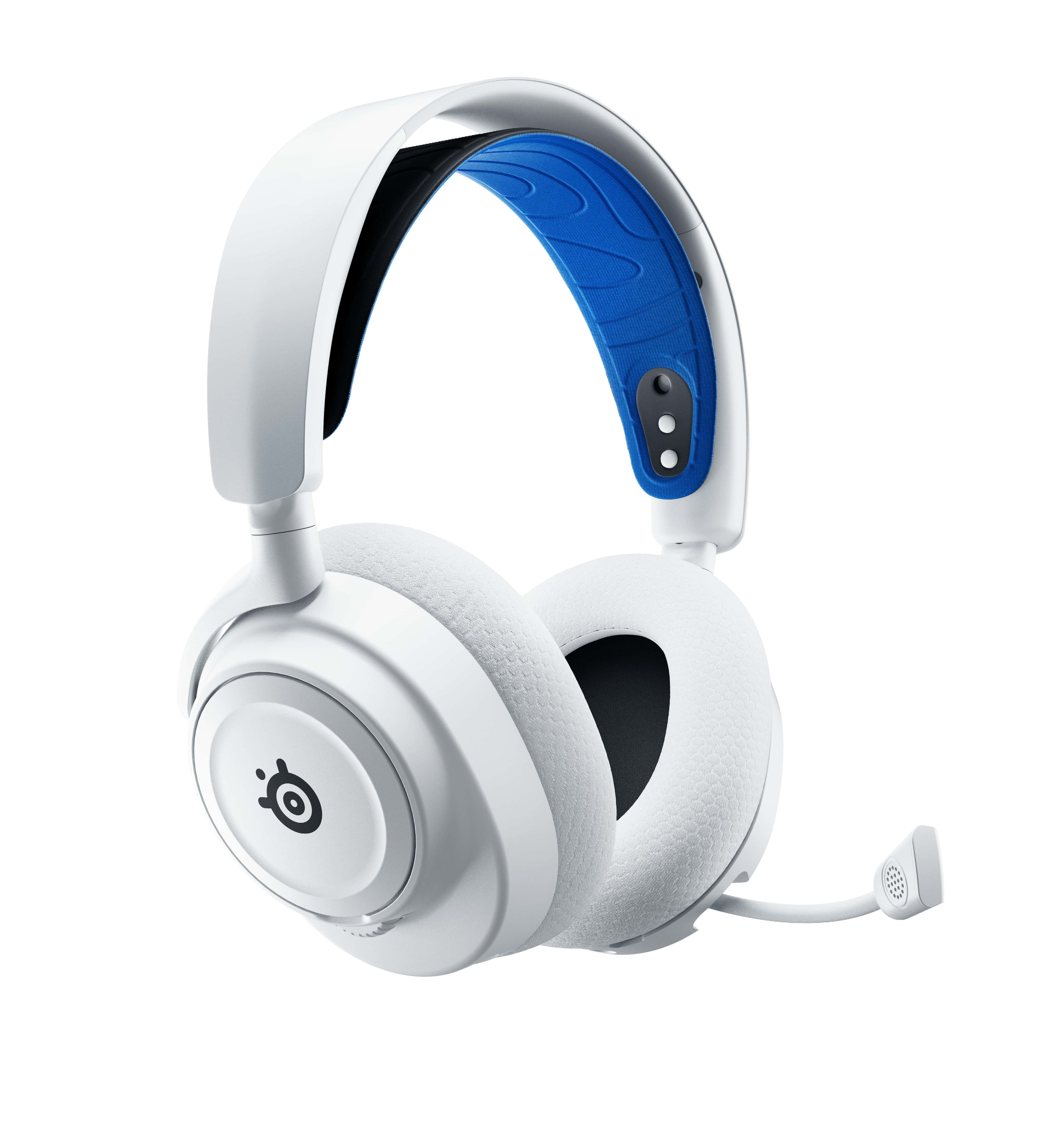 Alt View 17. SteelSeries - Arctis Nova 7P Wireless Gaming Headset for PS5, PS4 - White.
