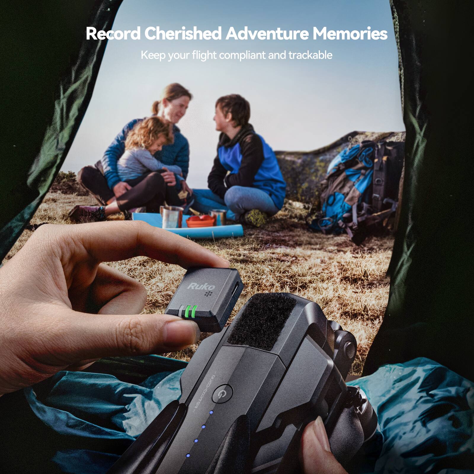 Record Cherished Adventure Memories  
Keep your flight compliant and trackable