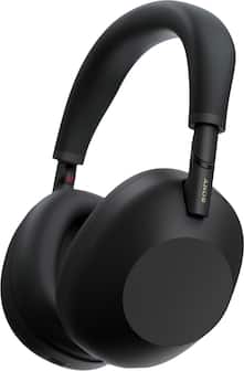 Front. Sony - WH-1000XM6- Best Wireless Noise Canceling Headphones - Black.
