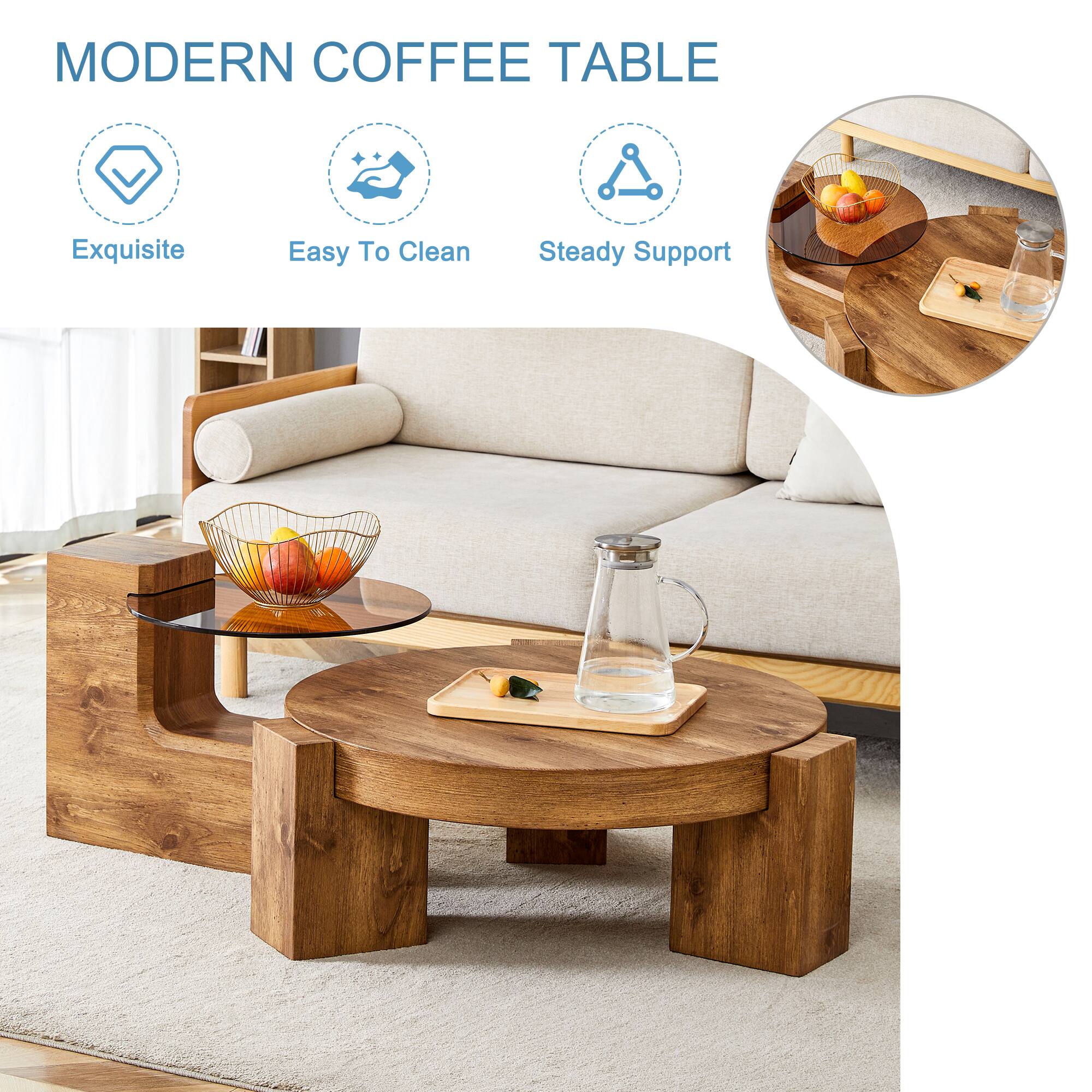 MODERN COFFEE TABLE

- Exquisite
- Easy To Clean
- Steady Support
