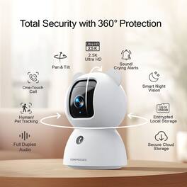 CiNMOORE - C2LU total security camera with 360 degree protection