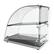 Alt View 5. Koolmore - 23 in. Commercial Countertop Bakery Display Case with Front Curved Glass and Rear Door, 2.4 cu. ft. DC-2CN - Silver.