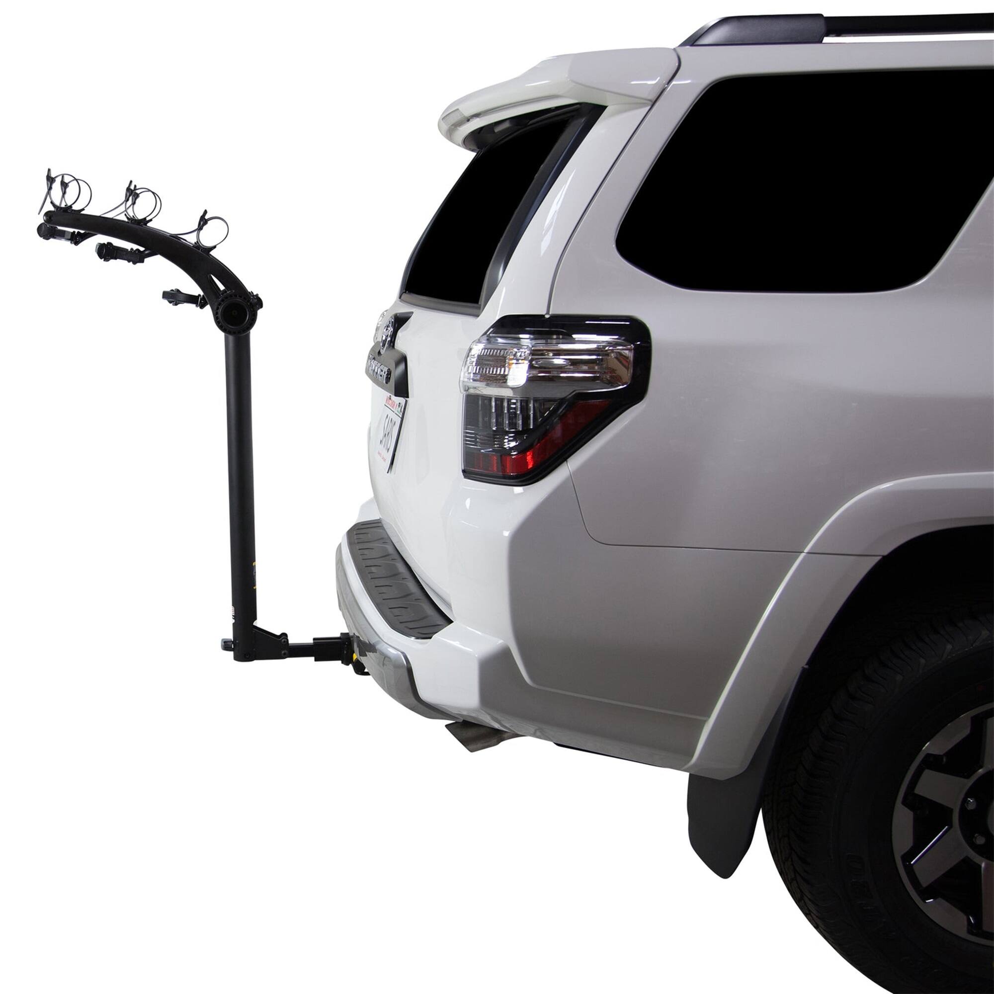 Alt View 1. Saris - Bones 3 Bike Hitch Rack, Easy Fold Design Hitch Bike Rack with Tilting Base - Black.
