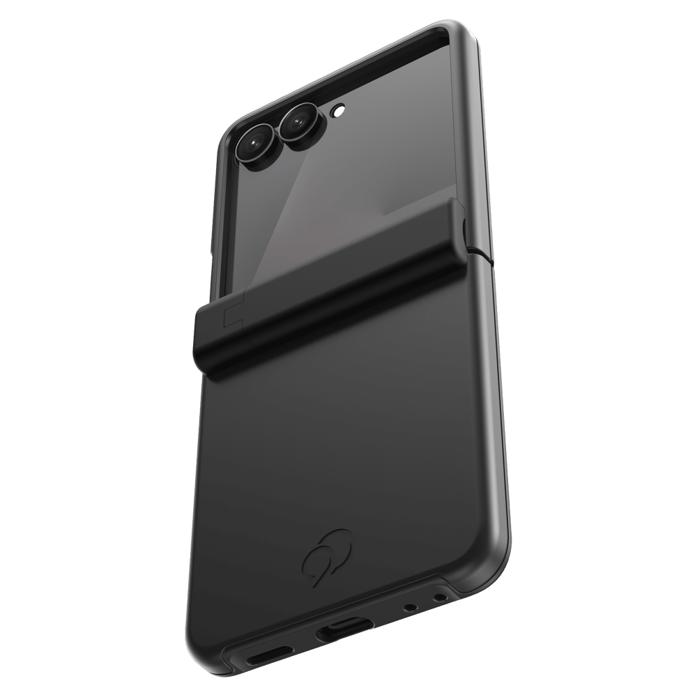 Alt View 3. Nimbus9 - Nimbus9 - Cirrus 3 MagSafe Case with Hinge Protection for Samsung Galaxy Z Flip8 - Black - Black.