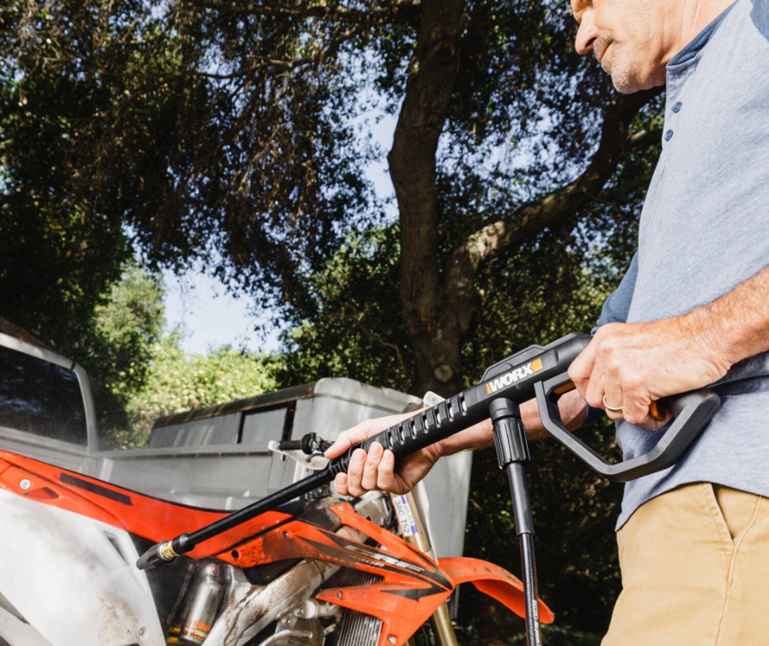 Alt View 14. WORX - Electric Pressure Washer up to 1900 PSI - Black.