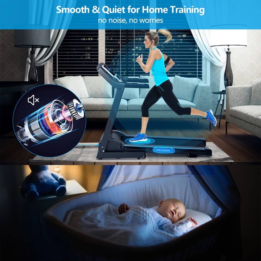 Smooth & Quiet for Home Training  
no noise, no worries