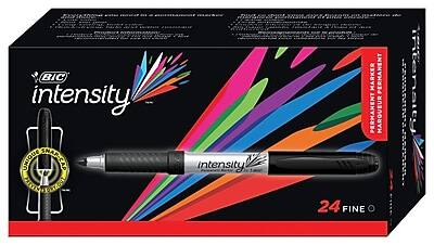 BIC intensity  
UNIQUE SMACAD  
GTIASI intensity  
MARKER PERMANENT  
PERMANENT MARQUEUR  
24 FINE