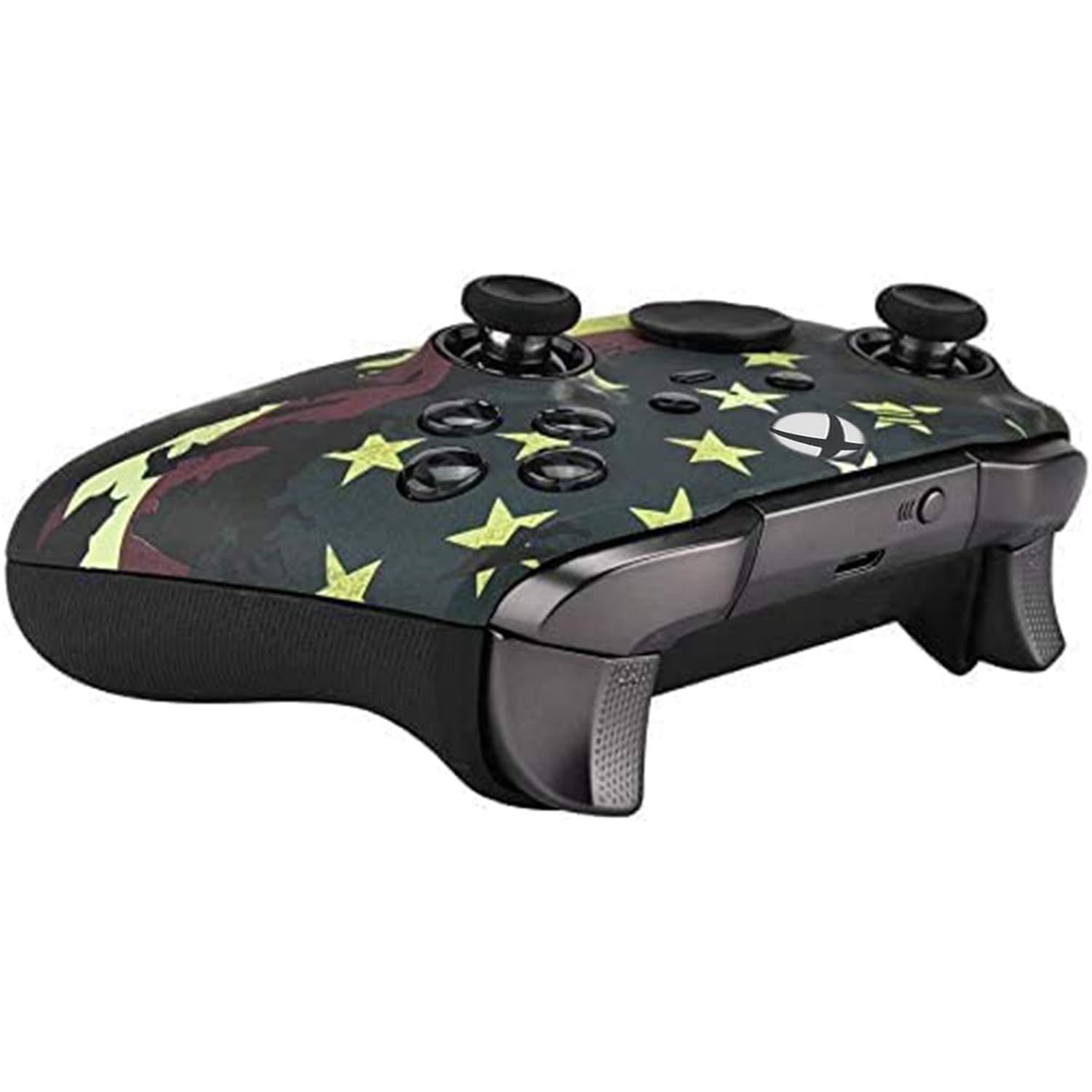 Back. Custom Controllerzz - Custom Elite Series 2 Wireless Controller for Xbox Series X, Xbox Series S, Xbox One - US Flag.
