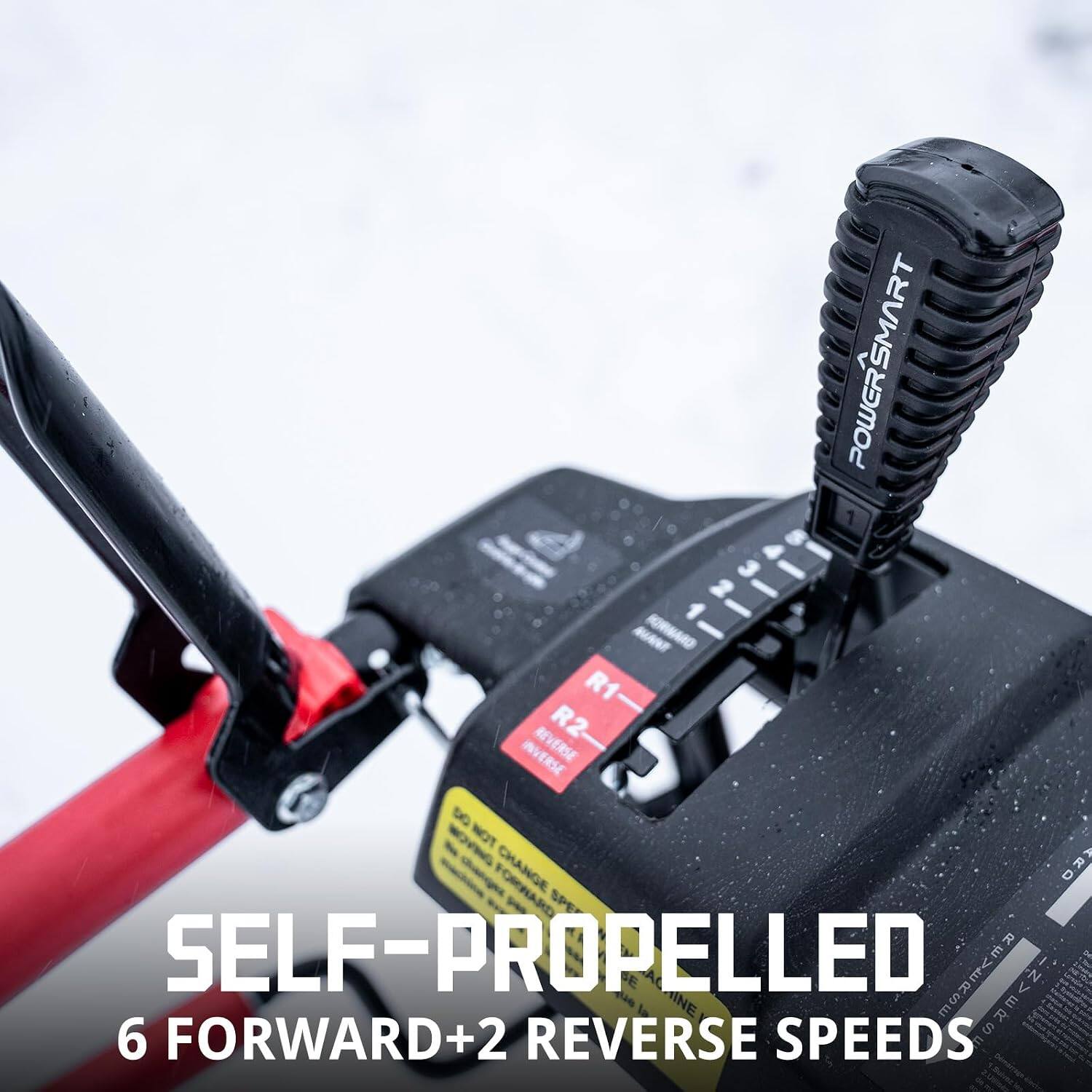 POWERSMART POWER R1 INVERSE REVERSE R2- DO NOT CHANGE ARD SPE SELF-PROPELLED REVERSE 6 FORWARD+2 REVERSE SPEEDS