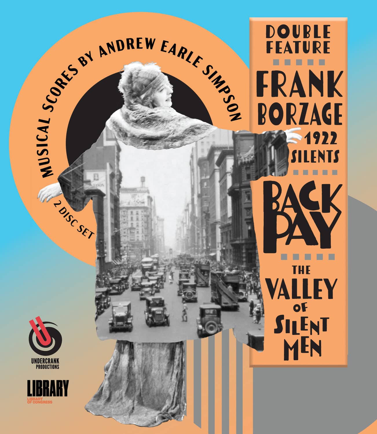 Frank Borzage: 1922 Silents: Back Pay / The Valley of Silent Men  - BLU-RAY