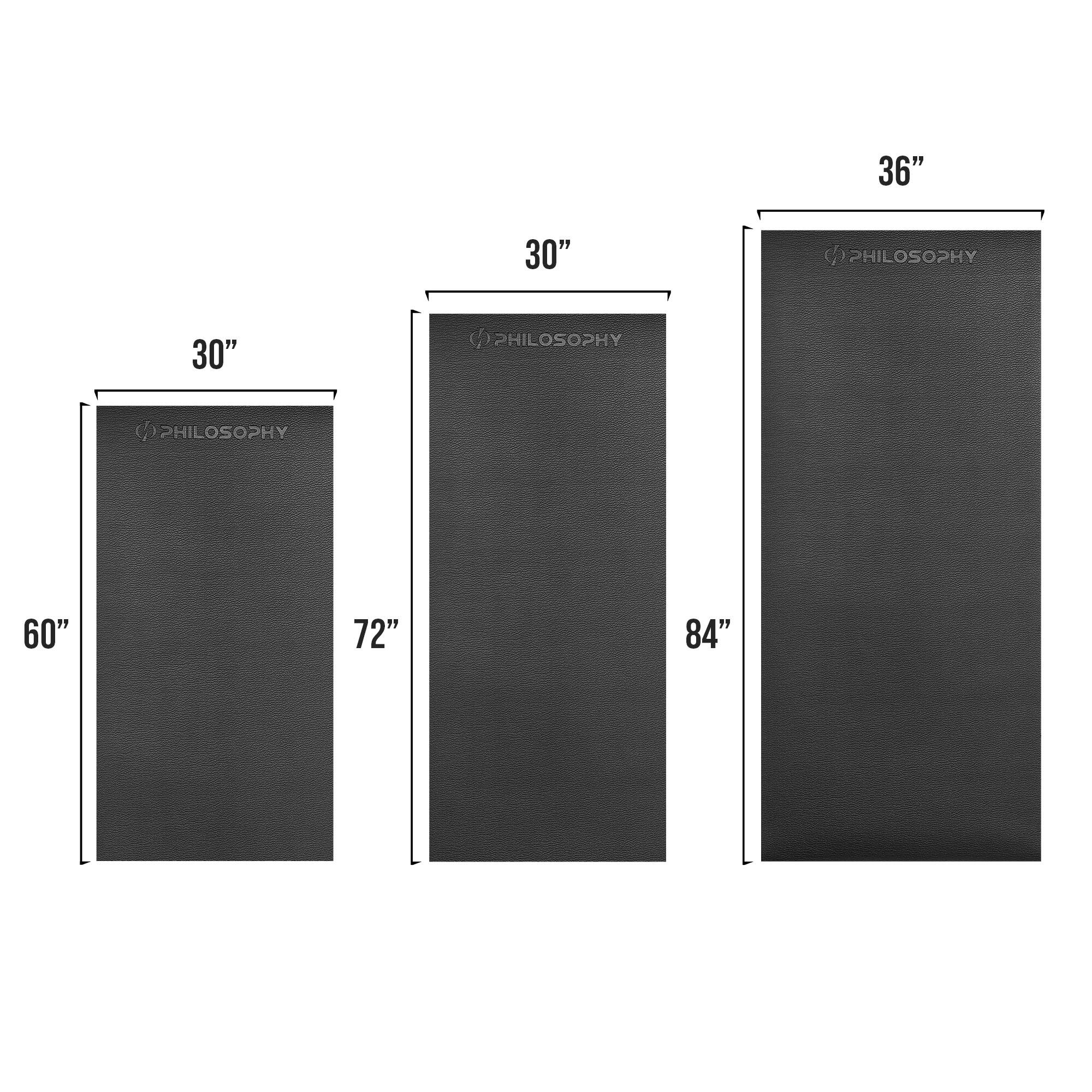 30" PHILOSOPHY  
30" PHILOSOPHY  
36" PHILOSOPHY  
60" 72" 84"