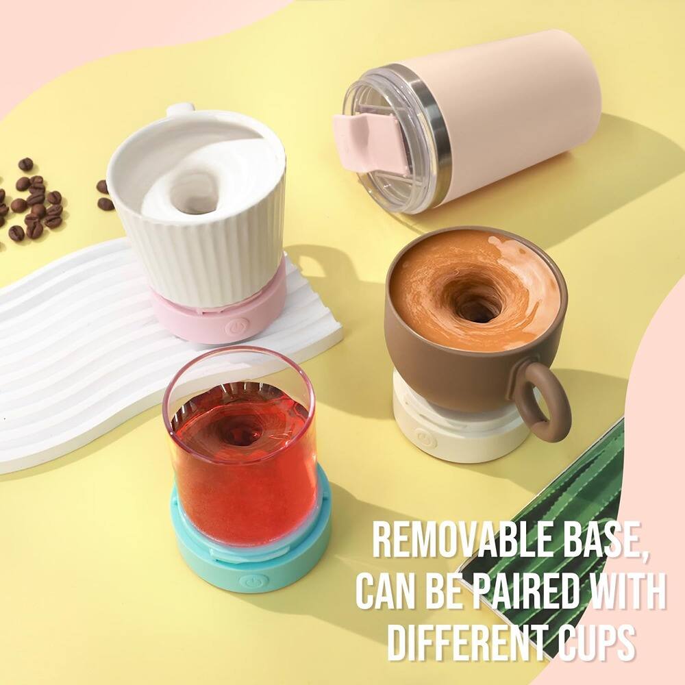 REMOVABLE BASE, CAN BE PAIRED WITH DIFFERENT CUPS
