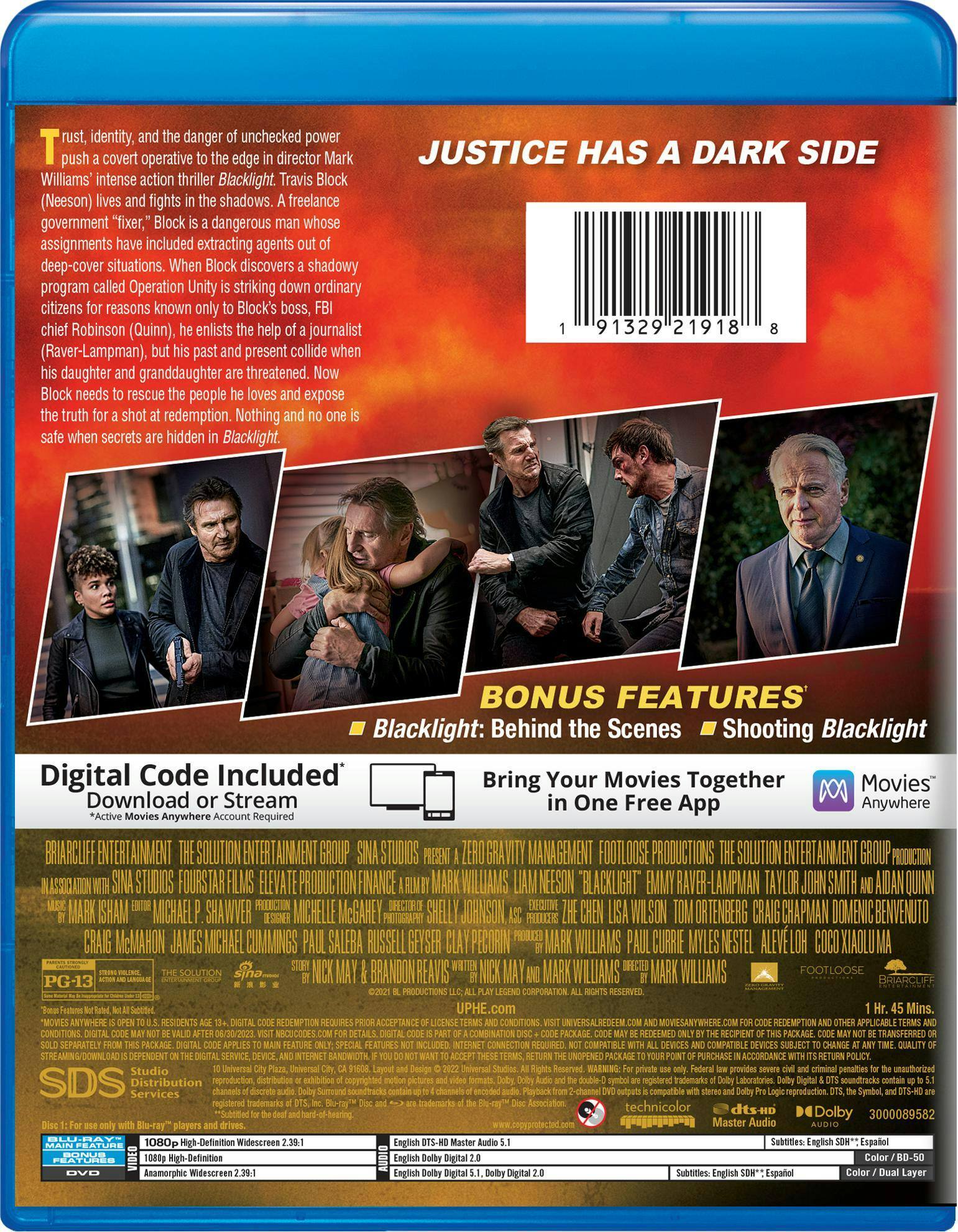 Back. Blacklight   - BLU-RAY.