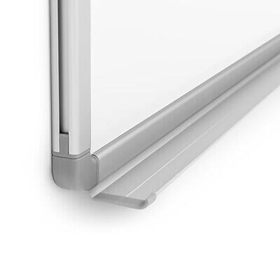 Alt View 5. Luxor - Luxor Magnetic Porcelain Dry-Erase Whiteboard, Aluminum Frame, 36"W x 24"H (DEWM001).
