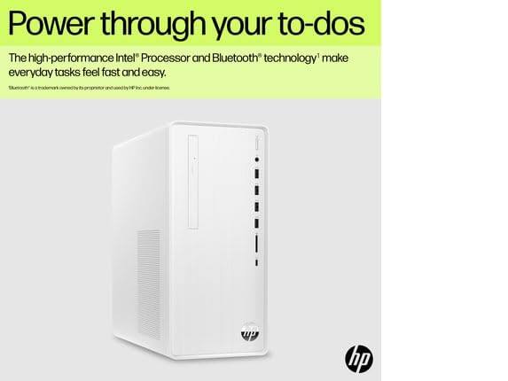 Power through your to-dos

The high-performance Intel® Processor and Bluetooth® technology¹ make everyday tasks feel fast and easy.

¹Bluetooth® is a trademark owned by its proprietor and used by HP Inc. under license.
