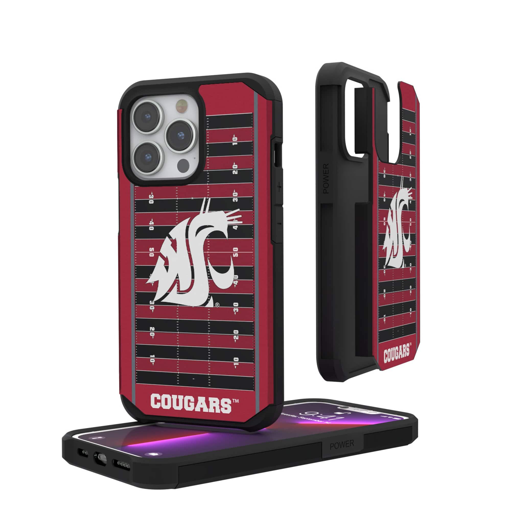 Keyscaper - NCAA - Washington State Cougars Field iPhone Rugged Case - 12 mini/13 mini - Multicolor price history on PriceWatchPro