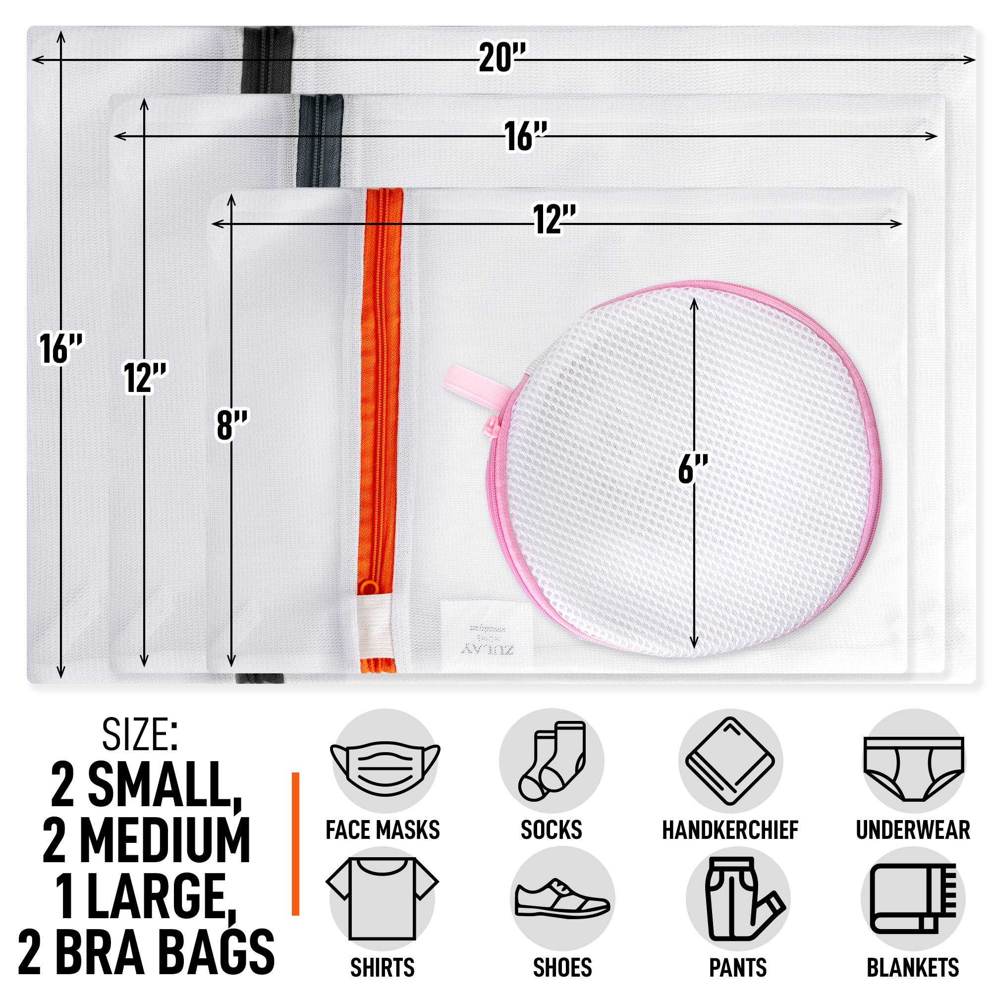 20" 16" 12" 16" 12" 8" 6" n Texca AVINZ SIZE: 2 SMALL, 2 MEDIUM 1 LARGE, 2 BRA BAGS FACE MASKS SHIRTS SOCKS SHOES HANDKERCHIEF UNDERWEAR PANTS BLANKETS