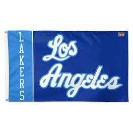 WinCraft - Los Angeles Lakers 3' x 5' Single-Sided Heritage Deluxe Flag - Multicolor
