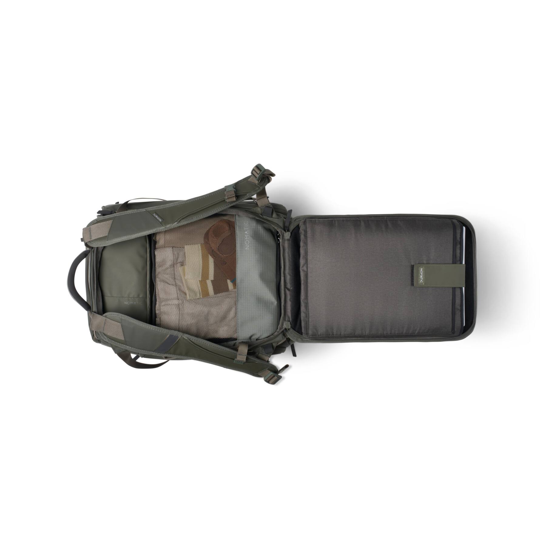 Back. Nomatic - Travel Bag 30L - Olive.