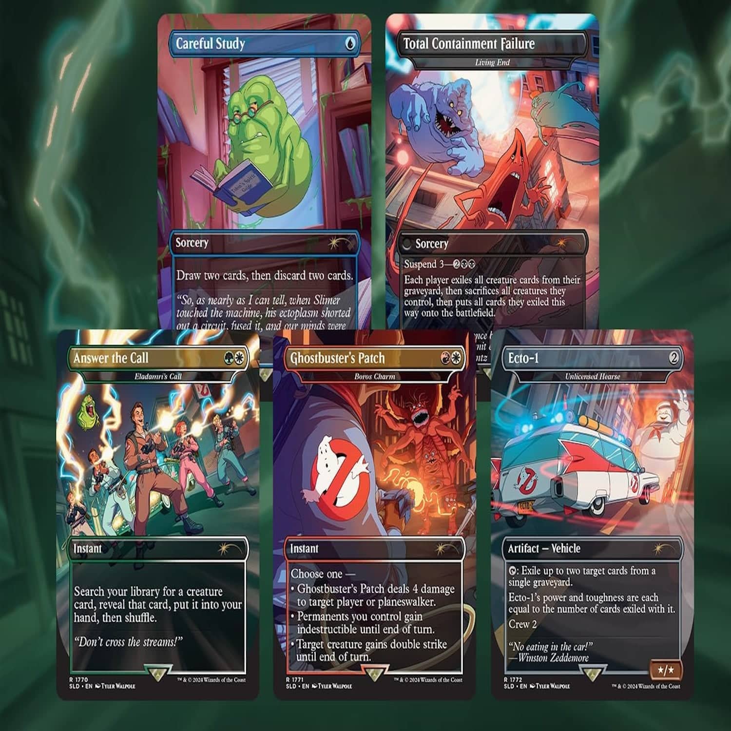Wizards of The Coast - Magic the Gathering: Secret Lair the Real Ghostbusters - Rainbow Foil Edition