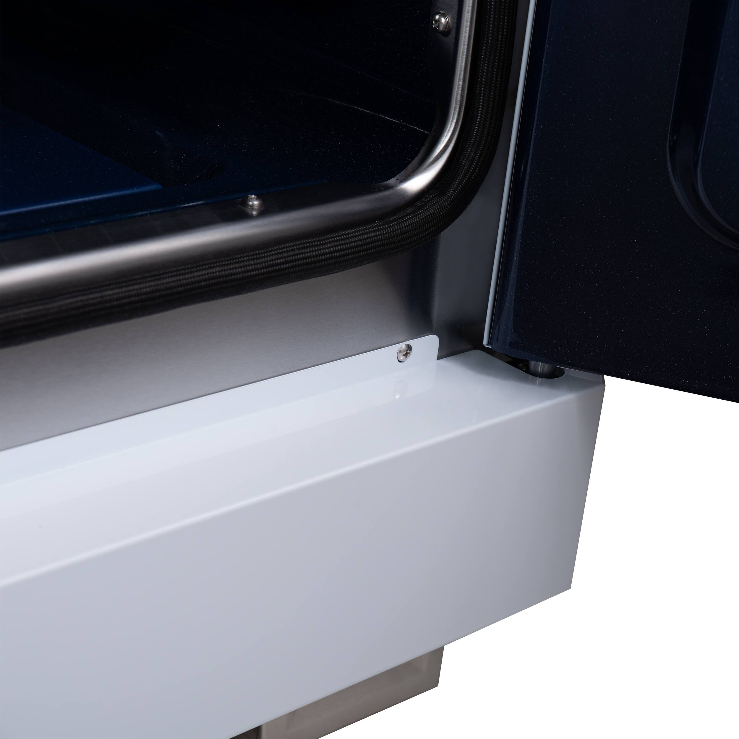 Alt View 14. Forno Appliances - Capriasca 5.36 Cu. Ft. Dual Fuel Range with French Door Design - White.