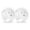 Front. Osprey - Smart Plug, Wi-Fi Outlet Socket Compatible with Alexa and Google Home, 16A (2 pcs) - White.