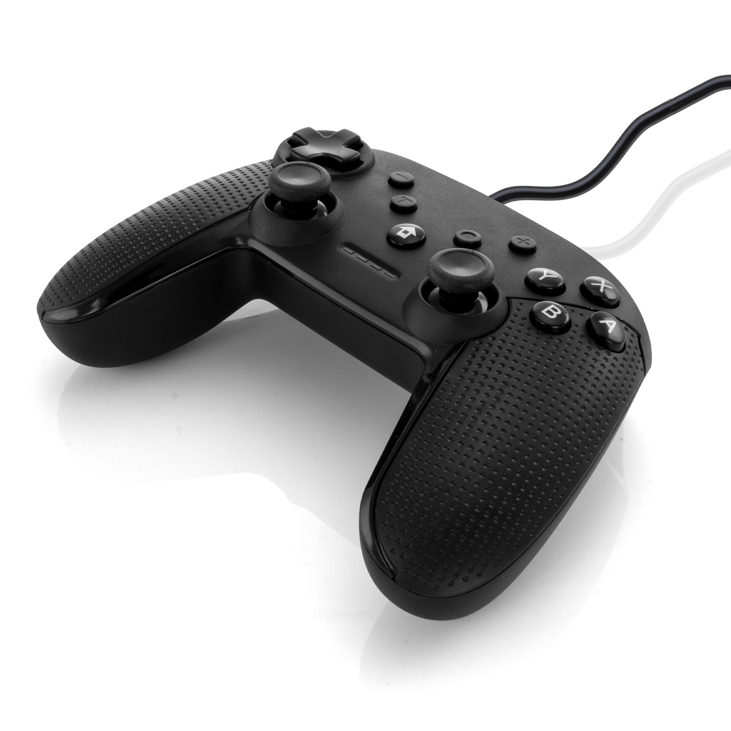 Alt View 1. Gamefitz - Gamefitz Wired Controller for the Nintendo Switch in Black - Black.