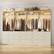 Angle. Aheaplus - Set of 4 Heavy Duty 96" Walk-In Closet with 12 Wood Drawers, 4 Rods & 4 Shelves - White Oak.