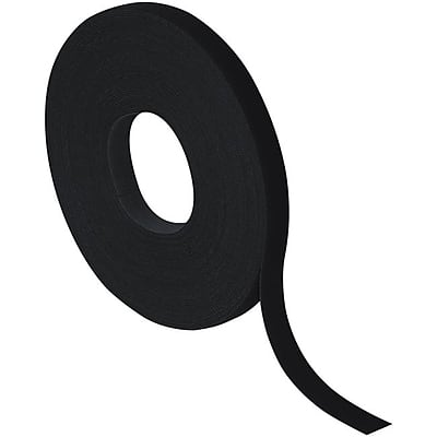 Velcro - ONE-WRAP Hook & Loop Fastener Strap, 1/2" x 12' - Black
