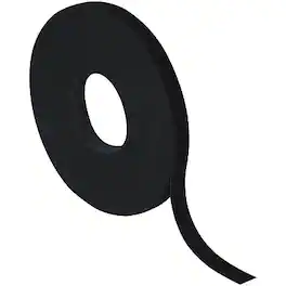 Velcro - ONE-WRAP Hook & Loop Fastener Strap, 1/2" x 12' - Black