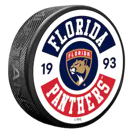 Mustang Drinkware - Florida Panthers Cog Hockey Puck - Multicolor