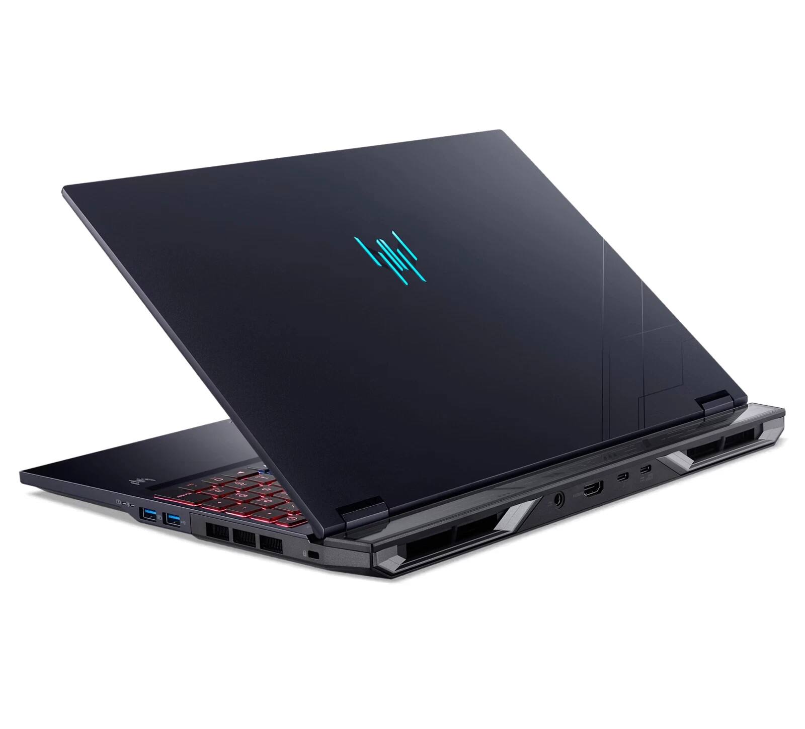 Alt View 5. Acer - Predator Helios Neo 16 AI 16" Gaming Laptop WQXGA Intel Core Ultra 9 275HX 64GB 2TB SSD RTX 5070 Ti PHN16-73-95NT - Black.