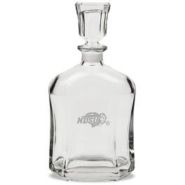 Jardine - NDSU Bison 23.75oz. Crystal Whiskey Decanter - Multicolor