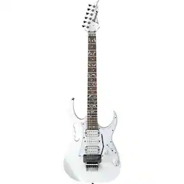 Ibanez - Steve Vai Signature JEMJR Electric Guitar, Jatoba Fretboard, White