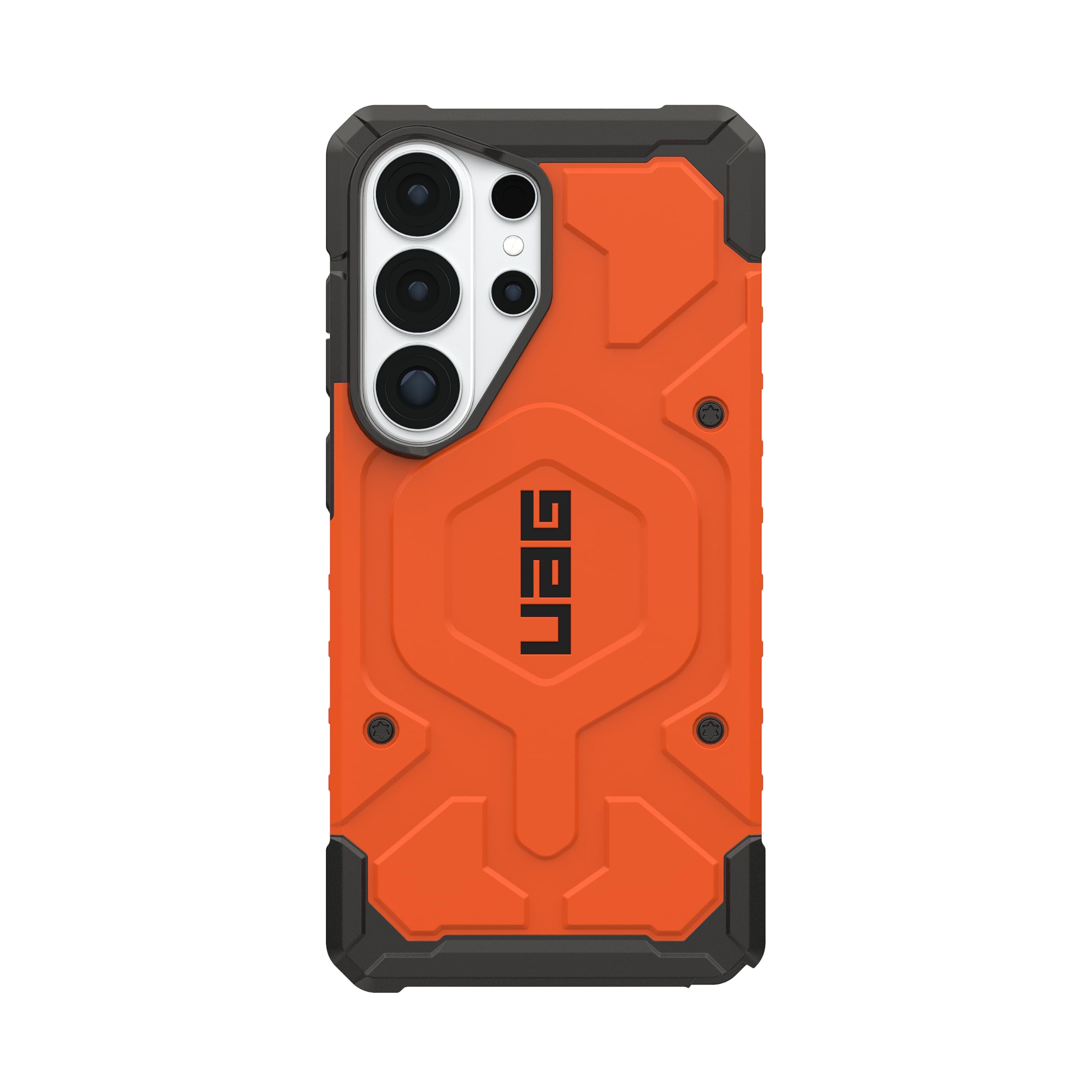 Alt View 5. UAG - Samsung Galaxy S26 Ultra Case with Magnetic Charging, Traction Grip, Drop Protection, Rugged Protective Cover - Orange.