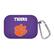 Front. Affinity Bands - Clemson Tigers AirPods Pro Silicone Case Cover - Purple.