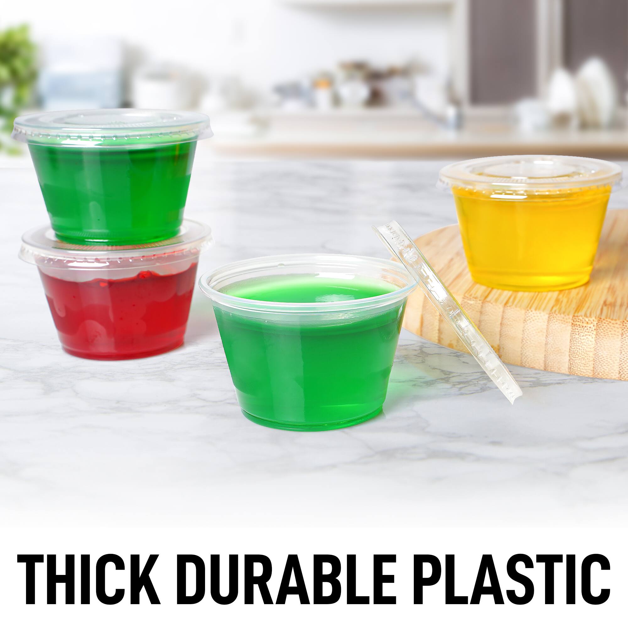 THICK DURABLE PLASTIC