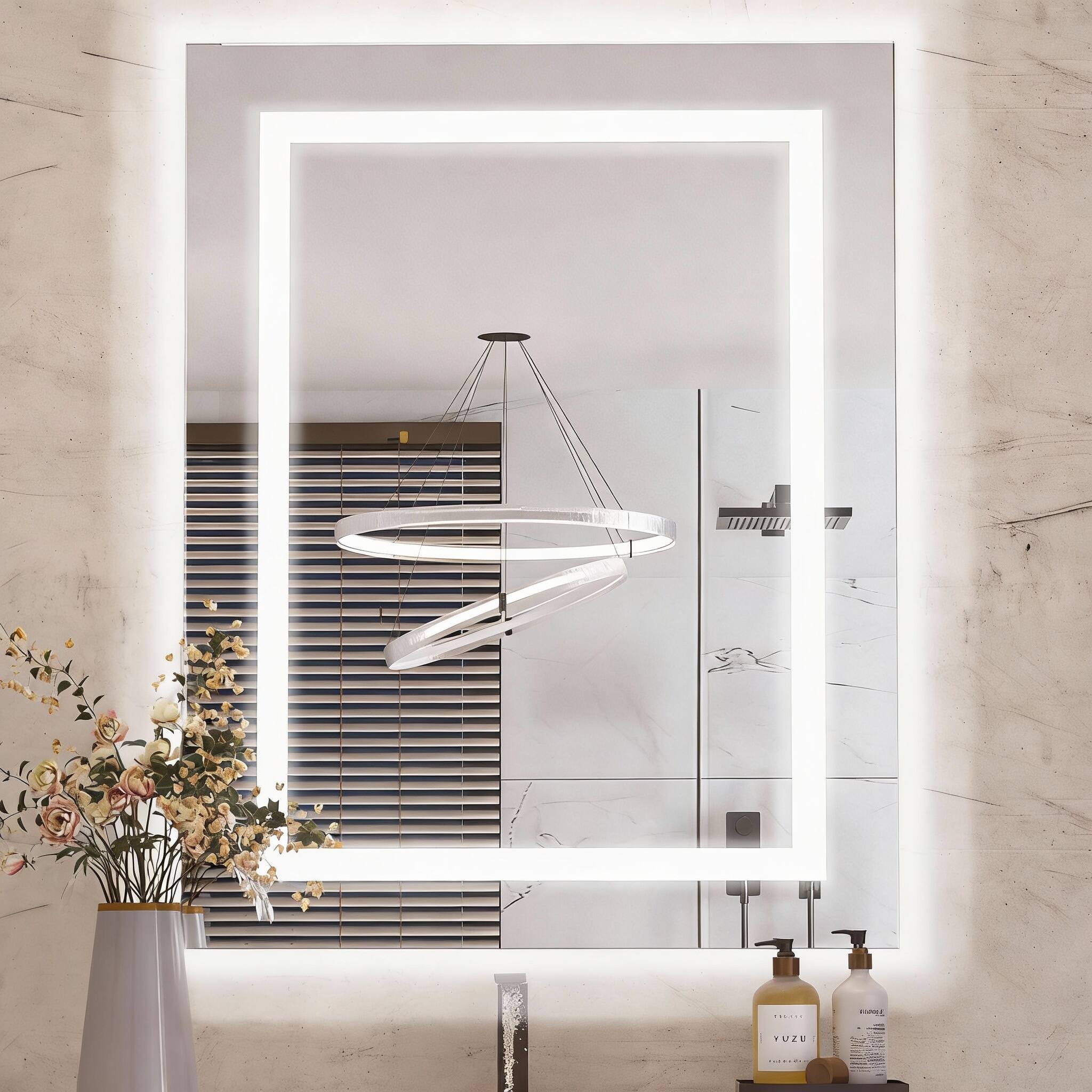 Front and Backlit 36"L x 28"W