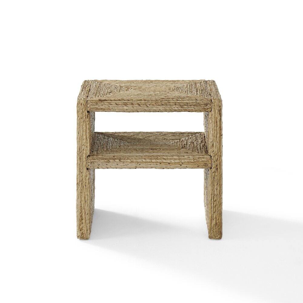 Left. Crosley Furniture - Marella End Table Banana Leaf - Banana Leaf.